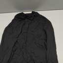 MANGOPOP Women's Mock Turtle Neck Long Sleeve Tops Bodysuit Jumpsuit Large, Black