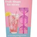 Ice Cube Straw Mold, Pack of 4