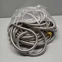 Garden Hose 100 ft - Stainless Steel Water Hose 100ft with 10 Function Nozzle, No Kinks & No Tangles, Flexible, Lightweight, Puncture & Rust Proof Metal Garden Hose for Yard, RV, Garden, Outdoor
