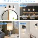 40 Watt Incandescent Light Bulbs, A19 Light Bulb, Dimmable, 2700K Soft White, 4 Pack