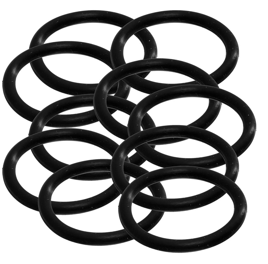 Mr ORing 241 Buna/Nitrile ORing, 70A Durometer, Black, 37/8" ID, 41/8" OD, 1/8" Width (Pack of 10) 2 pcs