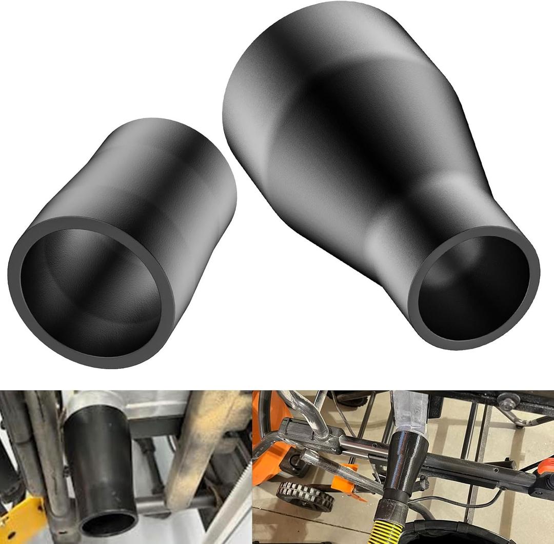 Miter Saw Vacuum Adapter (Connected 1-7/8Vacuum Hose Adapter)/ 2 1/2 Vacuum Adapter Fits Connecting 2 1/2" Table Saw Outlet & 3/5" Miter Saw, for Dewalt DWE7491RS DWE7491 DWS715 DWS716