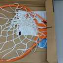 GoSports Regulation 18" Steel Basketball Rim - Choose from Fixed or Breakaway - Use for Replacement or Garage Mount