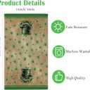 St. Patrick's Day Kitchen Towels 18x26 Inch Vintage Kitchen Dish Towels Hand Towels Seasonal Holiday Anniversary Indoor Bathroom Decoration Set of 6