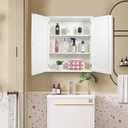 27.6in Length Bathroom Cabinet Wall Mounted, 23.6 inches x 7.9 inches x 27.6 inches