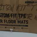 Floor Mats for Nissan Rogue 2021-2024 2025 2026(Not to Sport),All Weather Protection Custom Floor Mats Trunk Cargo and Car Windshield Cover Set for Nissan Rogue Accessories, Car Floor Liners Set