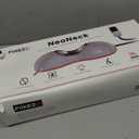 Heated Neck Stretcher with Red Light Therapy, Wireless Cervical Traction Device for TMJ Pain Relief and Shoulder Relaxer, Neck Traction Massager Pillow for Home/Office Used, Grey