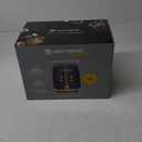 West Bend Timeless 2-Slice Toaster with 7 Browning Levels, Bagel/Waffle/Defrost Settings, High-Lift Lever, Anti-Jam, Easy-Clean Crumb Tray, 2-Slice, Blue/Gold