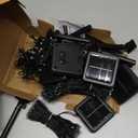 6 Pack Christmas Solar String Lights Outdoor Waterproof, 198FT 600 LED Green Wire Solar Fairy Lights with 8 Modes, Solar Twinkle Lights for Garden Tree Patio Fence Christmas Decorations (Warm White)