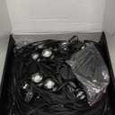 150 FT Permanent Outdoor Lights, Waterproof 2-in-1 Eaves & Ground Stakes LED String Lights with App/Remote Control for House, Garden Smart Color-Changing Lighting for Halloween Christmas Decorations