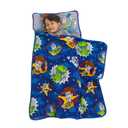 Disney Toy Story 4 - Toys in Action Toddler Nap Mat, Blue, Green, Yellow, Grey (1 Count (Pack of 1))