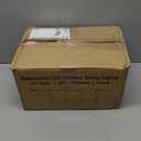 Lakumu Outdoor String Lights 96FT(482), Commercial Grade Heavy Duty Patio Lights with Dimmable S14 Shatterproof LED Bulbs, Linkable Waterproof Bistro Lights for Outside Deck Backyard Cafe Market (Black-2700K)