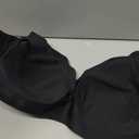 Seamless Wireless Bra for Women with Support - No Underwire Full Coverage Push Up Bras (X-Large, Black)