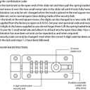 RESET-008 Combination Locking Bolt,4 Digit Combination Door Security Slide Latch Lock Set Your Own Password,Sliver
