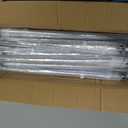 Saintrygo 20 Pack Clear Umbrellas Bulk,Windproof Waterproof Stick Wedding Umbrellas with J Hook Handle for Outdoor Events