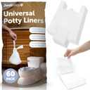 Disposable Potty Liners  Universal Fit for Potty Chairs, Super-Absorbent (60 Count)  Jool Baby