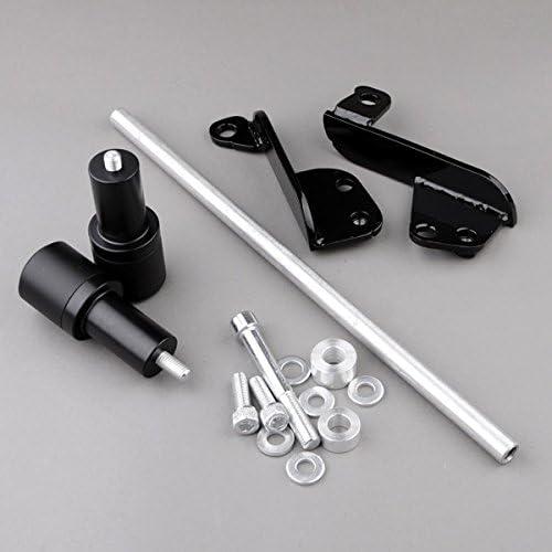 Motor Frame Slider Motorcycle Carbon Frame Slider No Fairing Cut Crash Protectors Fit For CBR600RR CBR 600 RR 2003 2004 2005 2006 Black