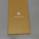 Miracase Magnetic for iPhone 17 Pro Case 6.3" [Compatible with MagSafe] Full-Body Phone Case with Built-in Glass Screen Protector & Camera Control, Drop Proof iPhone 17 Pro Cover, Black