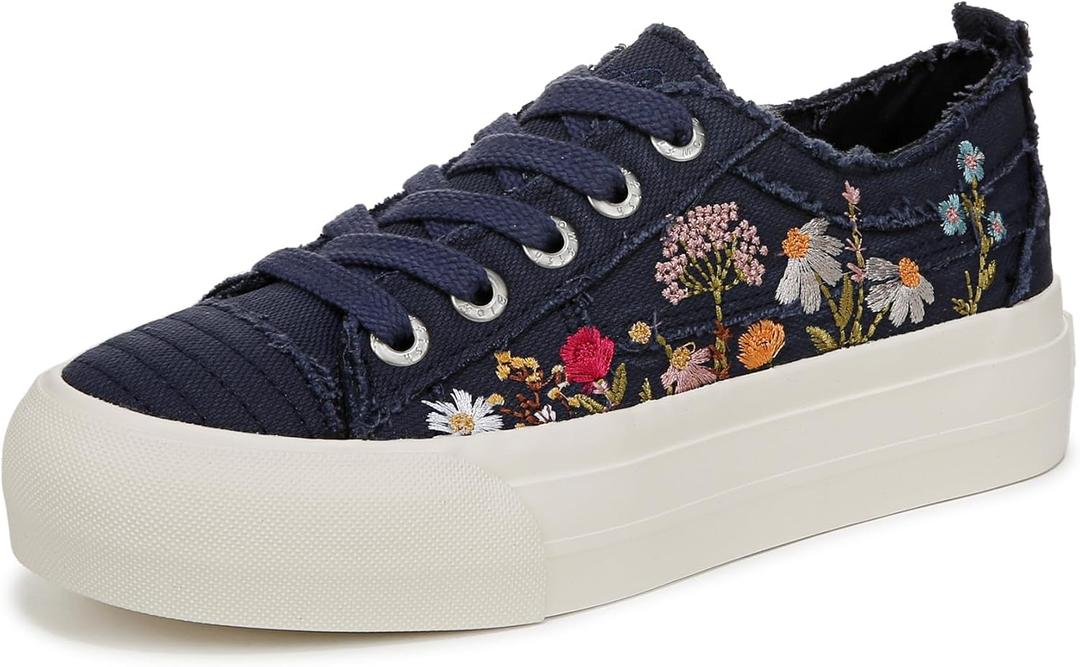 Blowfish Malibu Women's Sadie-Sun Sneaker (7, Navy)
