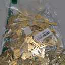 Brass Finish Uncut Key Blanks, SC4 (6SH1) Blank Keys, SC4 Key Blanks 6 Pin (100-Pack)