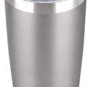 SUNWILL Travel Coffee Tumbler 20 oz, Insulated Mug with Lid, Stainless Steel Cup for Hot and Cold Drinks, Cool Grey