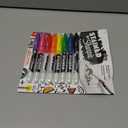 Sharpie Stained Fabric Markers, Brush Tip, Assorted Colors, 8 Count