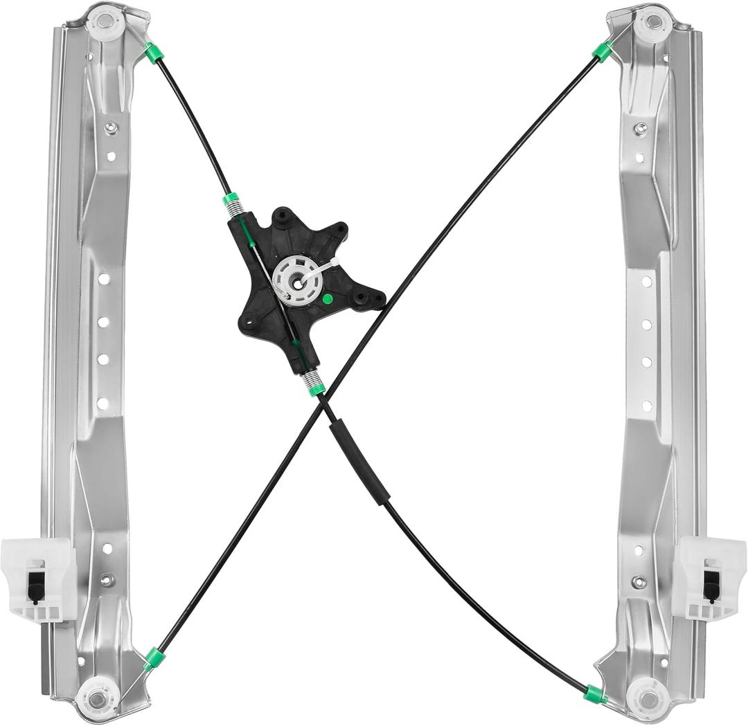 Front Driver Side Power Window Regulator Without Motor Fit for 2008-2016 Town & Country, Dodge Grand Caravan, Ram C/V, Routan, 749-508