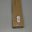 TONIAL Curtain Rods 32 to 58 Inch(2.6-4.8ft), Telescoping Splicing 3/4 Drapery Rods for Windows 20 to 53 Inch(1.7-4.4ft)32 to 58 Inch Decorative Single Rod with Small Cap Finial, Bronze