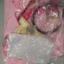 Leg Avenue Women's 2 Pc Classic Pink Princess Costume with Satin Gown, Crown Headband, Large