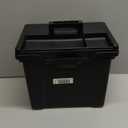 Iris Portable File Box; LTR; 11.7"x10.2"x13.8"; Black