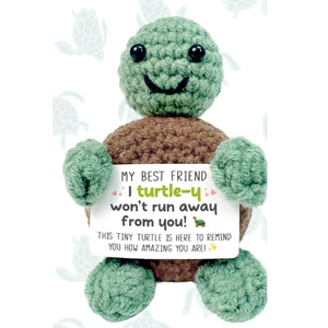 Tiny Detalles Positive Funny, Adorable Friend Birthday Gifts for Women, Animals as Cute Decor, Inspirational and Cheer Up Gift for Bestie, BFF Gifts for Christmas, Birthdays