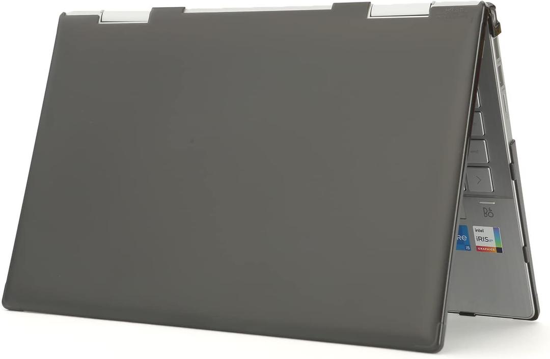 mCover Case ONLY Compatible for 2022~2023 14" HP Pavilion X360 14-EKxxxx Series 2-in-1 Convertible Laptop PC (NOT Fitting Other HP Models) - Black