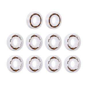 uxcell 6001 Plastic Bearings 12x28x8mm Glass Ball Nylon Cage 10pcs