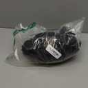 20x20 Throw Pillow Covers Set of 2, Decorative Faux Fur Covers for Bed, Couch Soft Fluffy Pillow Cover with Velvet Back for Living Room, Neutral Home Dcor Accent for Sofa - Black