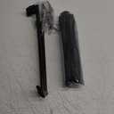 Patio Umbrellas UPF 50+ 360  Adjustable Shade Umbrella,Beach Umbrella with Universal Clamp,Beach Clamp on Umbrella,suitable for Patio,beach chairs,golf carts, wheelchairs,carts,bleachers,camping and fishing (Black 43/Type A)