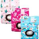 CuteBone Dog Diapers Female Washable Small Medium Large 3 Pack Reusable Doggie Diapers Puppy Period Pants for Doggy Heat Cycle Peeing D31XS