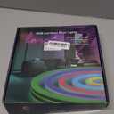 SILFU Neon Rope Lights, 50FT RGB LED Strip Lights, Waterproof IP67 LED Lights for Bedroom, DIY Design, Music Sync, 44 Key Remote Control, Multiple Modes for Bedroom, Holiday Decoration