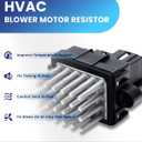 PANNUOSCS Blower Motor Resistor Compatible with Select 2007-2013 Chevy Silverado Suburban Tahoe Camaro Equinox/GMC Sierra Yukon/Buick/Cadillac/Dodge/Chrysler/Opel Replace#15141283 13598134