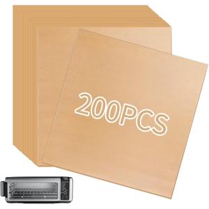 12-inch Air Fryer Parchment Paper Squares for Ninja Air Fryer SP101 Oven, 200 Pcs