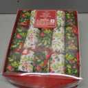 JOYIN 10 Pack Christmas No-Snap Party Favors, Green Xmas Table Favor for Kids Includes Party Hat, Jokes & Gifts, Cute Gifts for Christmas Table Decorations, Dinner Traditions Party Supplies