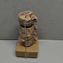 Sweese 2.5 Ounce Espresso Cups Set of 4, Porcelain Stackable Coffee Cups with Saucers and Metal Stand, Multicolor