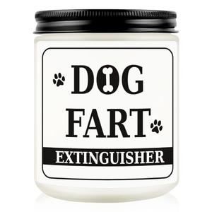 Dog Lovers Gifts for Women, Funny Dog Fart Candle, Birthday Christmas Gifts for Dogs Lovers, Dogs Owner Themed Gift