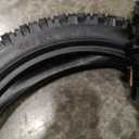 Tube + Tire Mini Dirt Bike Tires 2.75-12 Inch 60/100-12 Long Teeth Tire 50-125CC Small Dirt Bike Tires Motorcycle Rubber Inner BBR SSR CRF, 2Set