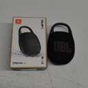 JBL Clip 5 - Ultra-Portable, Waterproof & Dustproof Bluetooth Speaker, Big Pro Sound with Punchy bass, Integrated Carabiner, Up to 12 Hours of Play, Made in Part with Recycled Materials (Black)