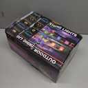 Outdoor Safety String Lights 100FT - Commercial Grade Low Voltage Strand with 40 S14 Shatterproof Bulbs for Tree Garden Yard bistro Cafe | Warm Yellow 3500K Party Lights | IP65 Waterproof | UL Listed