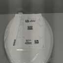 KOHLER 4636-RL-0 Cachet ReadyLatch Elongated Toilet Seat, Quiet-Close Lid, Contoured Seat, Grip-Tight Bumpers and Installation Hardware, White, 18.04"L x 14.18"W