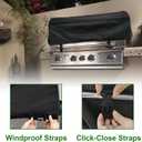 Built-in Grill 45" Fits for Weber Summit S-660,Weber Summit SB38 S,Bull 38 & 5 Burner,Blaze 40,Hygrill 40,Brand-Man 40,Most 34"-42" Built in Grill,Island BBQ Top Cover