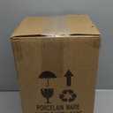 16" H Blue & White Floral Ceramic Ginger Jar with Lid - Elegant Urn Shape Vases for Centerpieces, Home Dcor Accents Porcelain Jar for Tea Storage or Entryway Table Decor