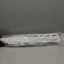 Retractable Safety Baby Gate or Mesh Dog Gate,Durable Portable Mesh Retractable Gate,Easy to Use for Stairs, Doorways, Hallways, Indoor, Outdoor, 33.5" Tall, Extends to 55" Wide, White