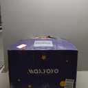 MAXYOYO Boneless Sofa Couch, Loveseat for Small Space, Tufted 2-Seater Floor Couch Bean Bag Chair for Living Room Bedroom Apartment, Sofa in a Box, No Assembly Needed, Orange